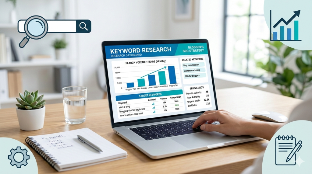 Free Tools Se Keyword Research Kaise Kare (Step-by-Step Guide 2026) – Beginner Friendly SEO Blueprint 1000011164 1024x572