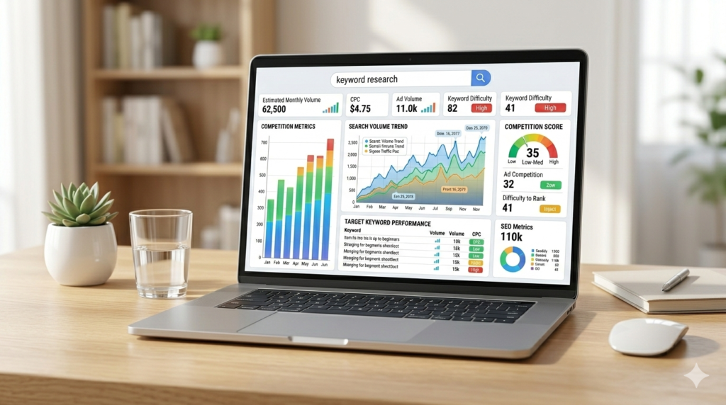 Free Tools Se Keyword Research Kaise Kare (Step-by-Step Guide 2026) – Beginner Friendly SEO Blueprint 1000011165 1024x572