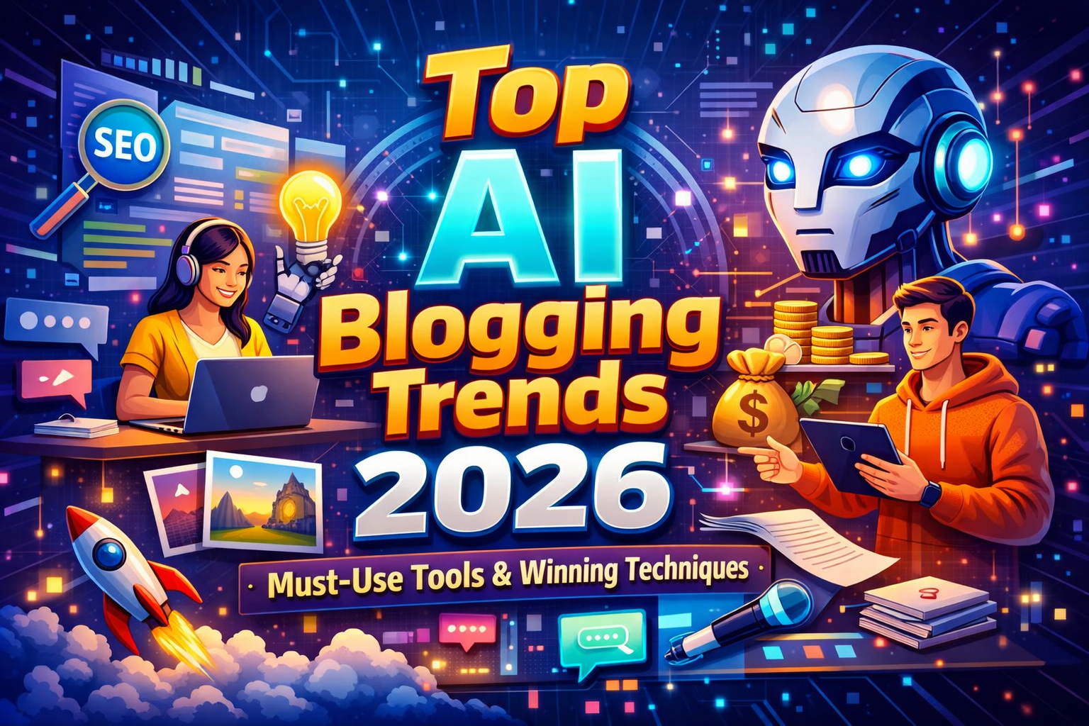 Top AI Blogging Trends 2026 with Must-Use Tools and Winning Techniques