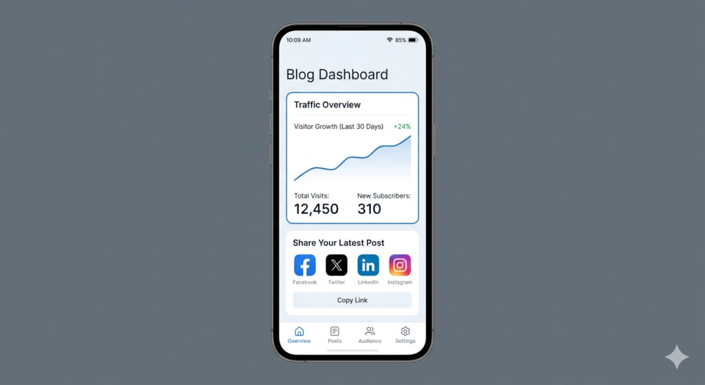 How to Start a Blog Using Only Your Smartphone 1000023428