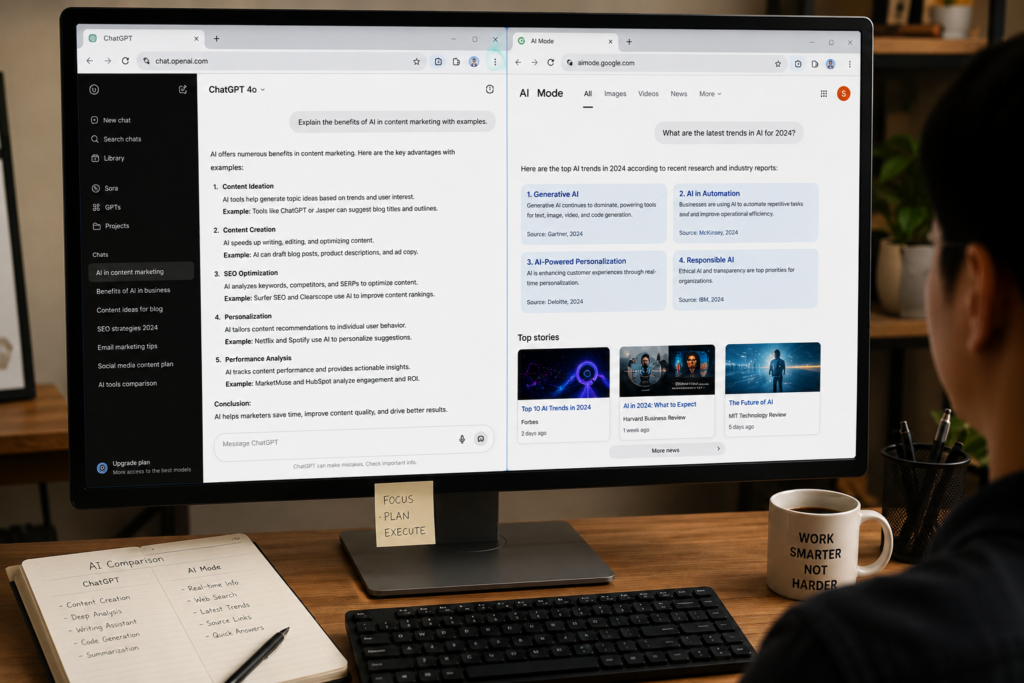 AI Mode vs ChatGPT: Which AI Assistant Is Better in 2026? 1000023696